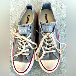 Converse Chuck Taylor all-star grey canvas-never worn